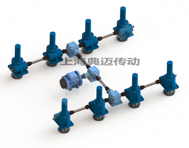 八臺(tái)聯(lián)動(dòng)絲桿升降機(jī)平臺(tái) 絲杠升降平臺(tái)